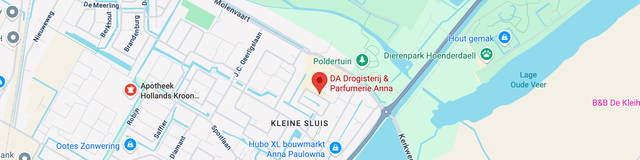 Apotheek Sluisplein auf Maps